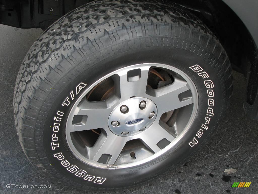 2004 F150 FX4 Regular Cab 4x4 - Black / Black/Medium Flint photo #10