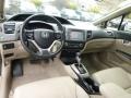 Beige 2012 Honda Civic EX-L Sedan Interior Color