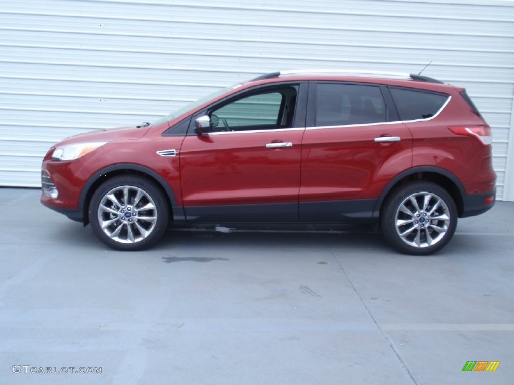 2014 Escape SE 1.6L EcoBoost - Ruby Red / Charcoal Black photo #6