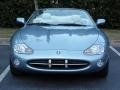 2003 Pacific Blue Metallic Jaguar XK XK8 Convertible  photo #26