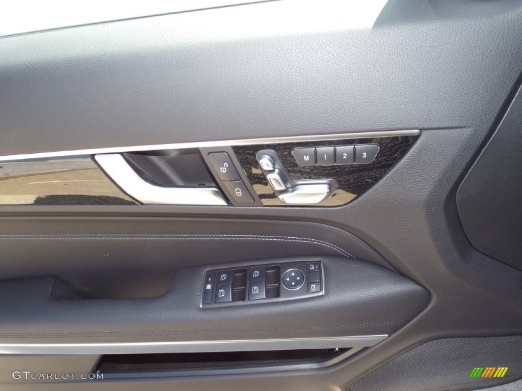 2014 E 350 Cabriolet - Black / Black photo #4