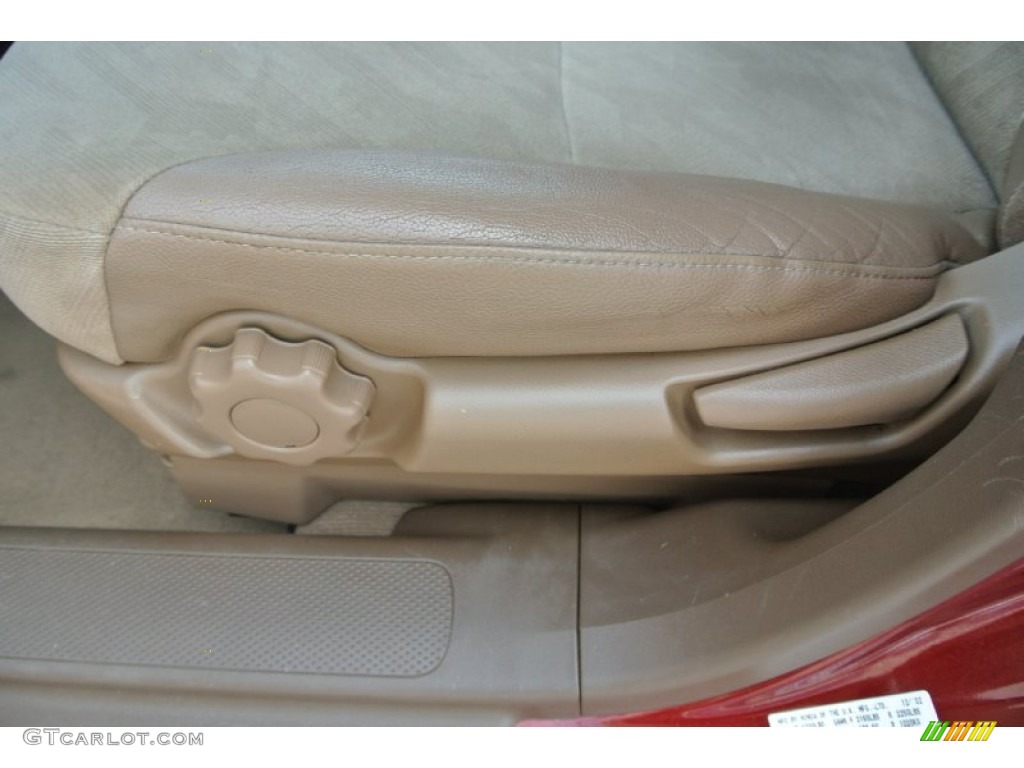 2003 CR-V EX 4WD - Chianti Red Pearl / Saddle photo #9