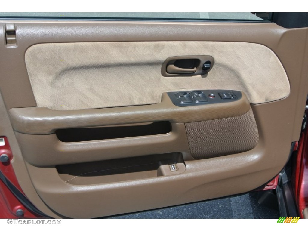 2003 CR-V EX 4WD - Chianti Red Pearl / Saddle photo #11