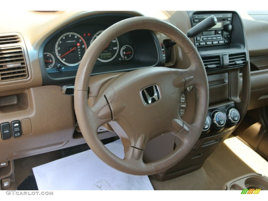 2003 CR-V EX 4WD - Chianti Red Pearl / Saddle photo #24