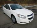White - Malibu LS Sedan Photo No. 5