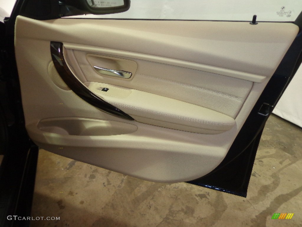 2013 3 Series 320i xDrive Sedan - Imperial Blue Metallic / Venetian Beige photo #38