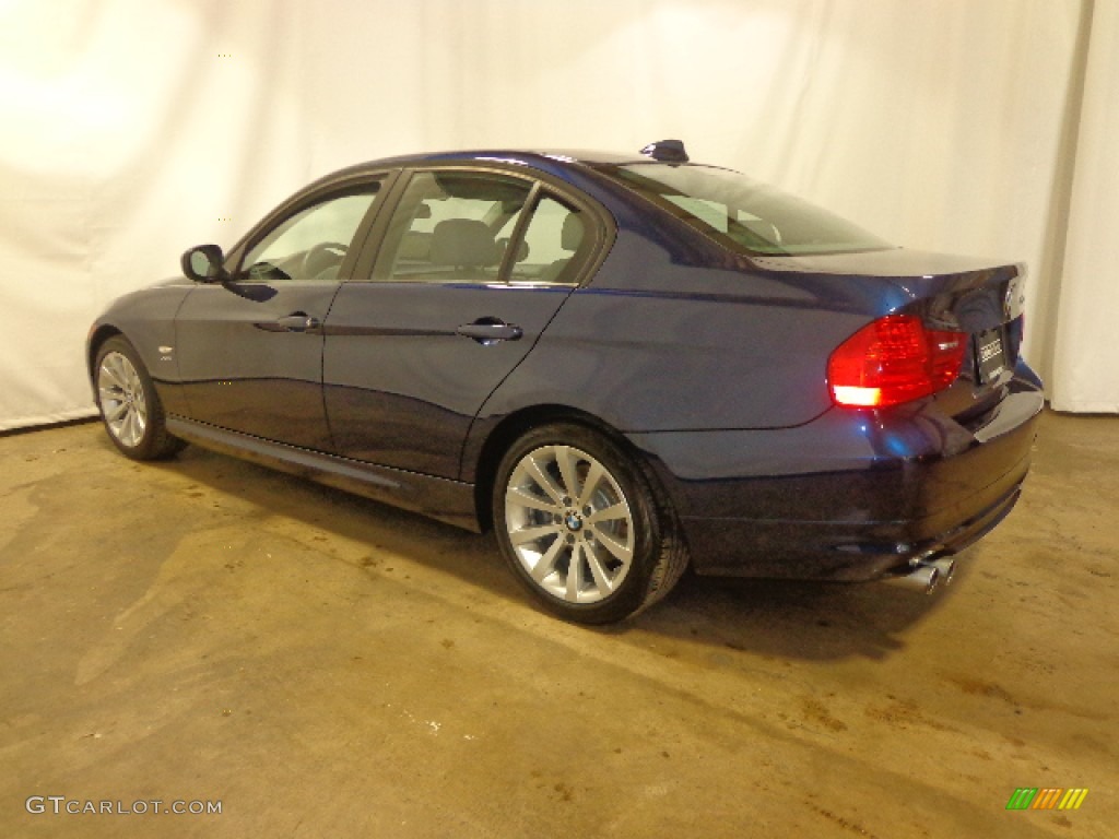 2011 3 Series 328i xDrive Sedan - Deep Sea Blue Metallic / Gray Dakota Leather photo #15