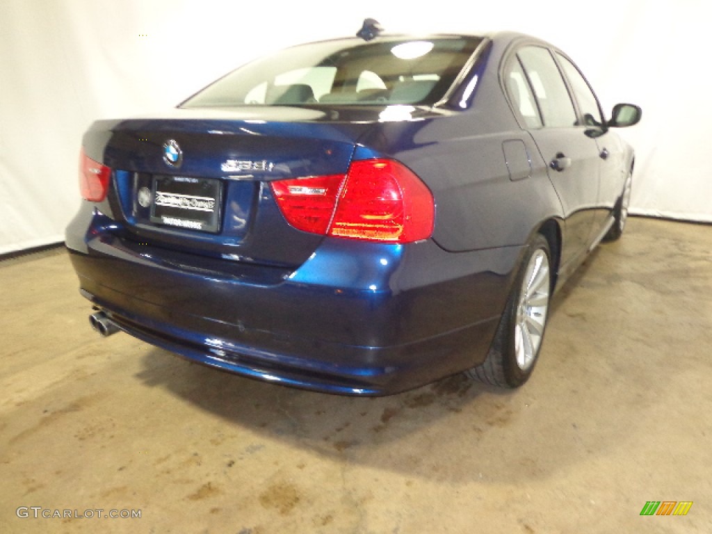 2011 3 Series 328i xDrive Sedan - Deep Sea Blue Metallic / Gray Dakota Leather photo #18