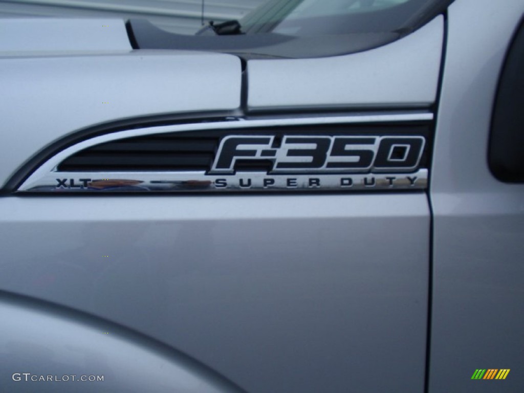 2014 F350 Super Duty XLT Crew Cab 4x4 - Ingot Silver Metallic / Steel photo #13