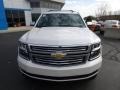 2015 White Diamond Tricoat Chevrolet Tahoe LTZ 4WD  photo #2