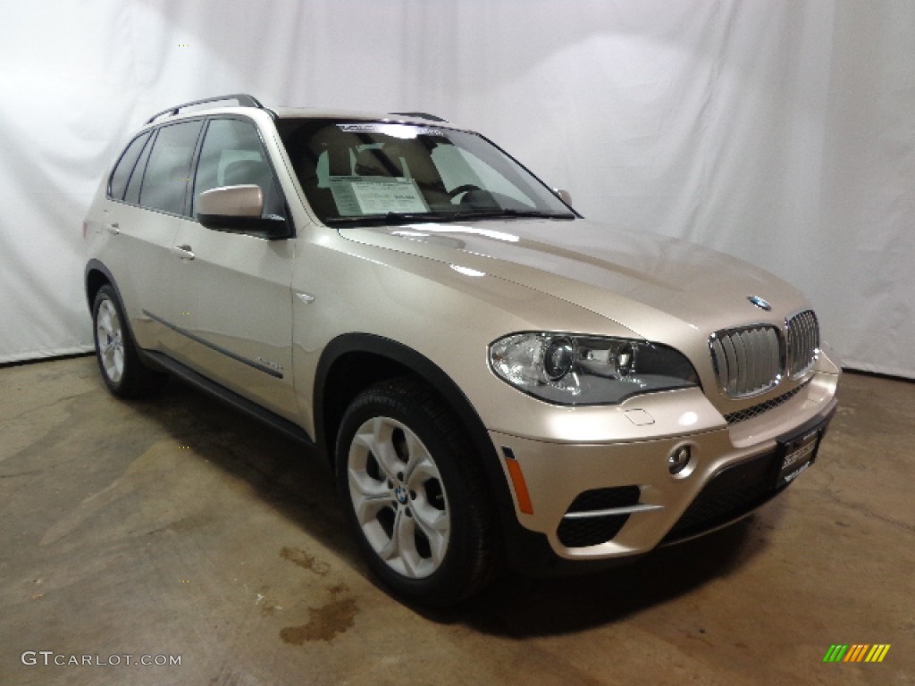 2013 X5 xDrive 35d - Orion Silver Metallic / Black photo #1