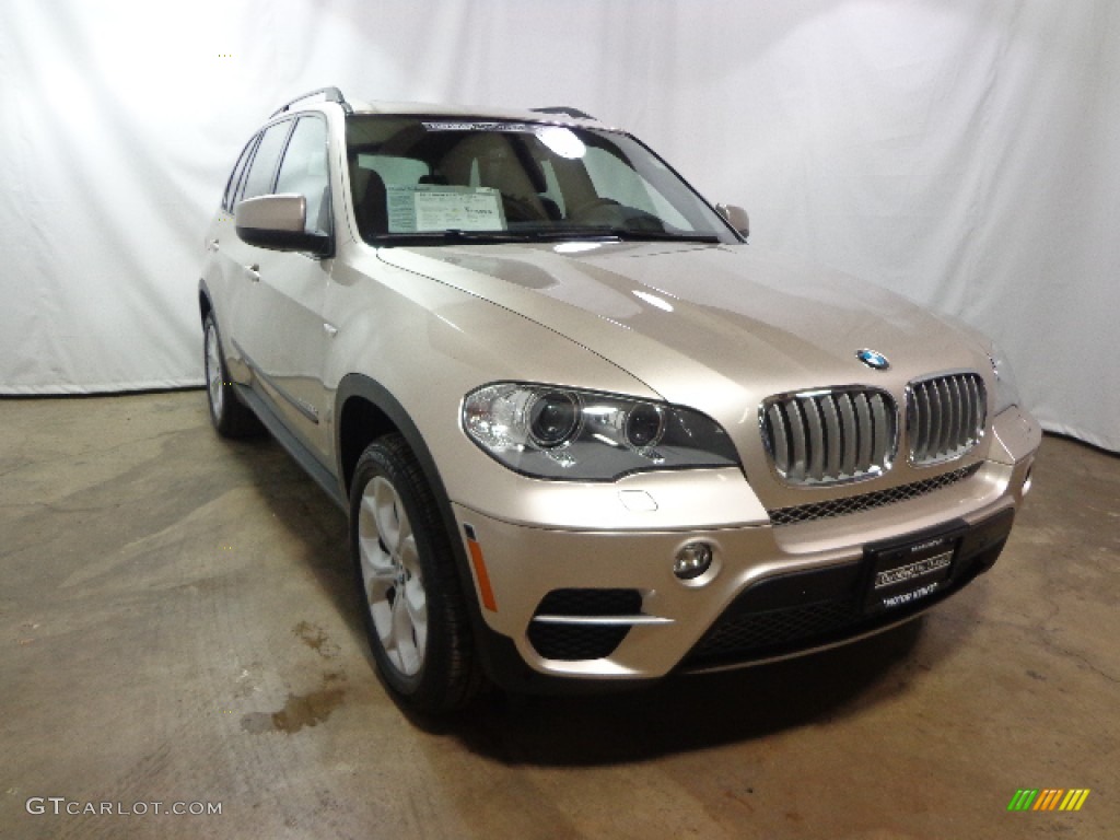 2013 X5 xDrive 35d - Orion Silver Metallic / Black photo #2