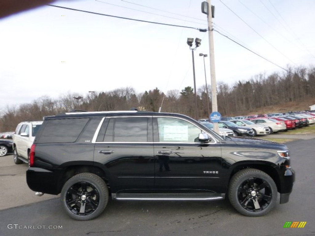 Black 2015 Chevrolet Tahoe LTZ 4WD Exterior Photo #92158480