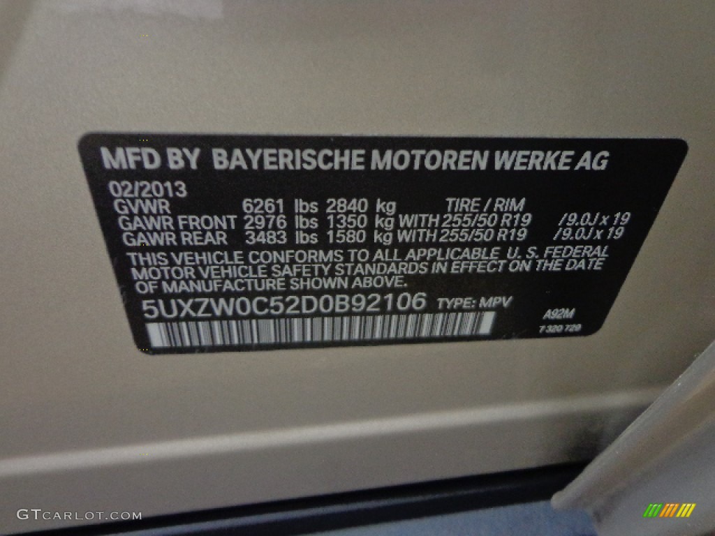 2003 Bmw x5 color codes #5