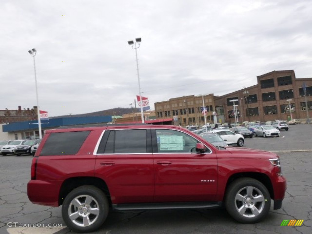 2015 Tahoe LT 4WD - Crystal Red Tintcoat / Cocoa/Dune photo #1