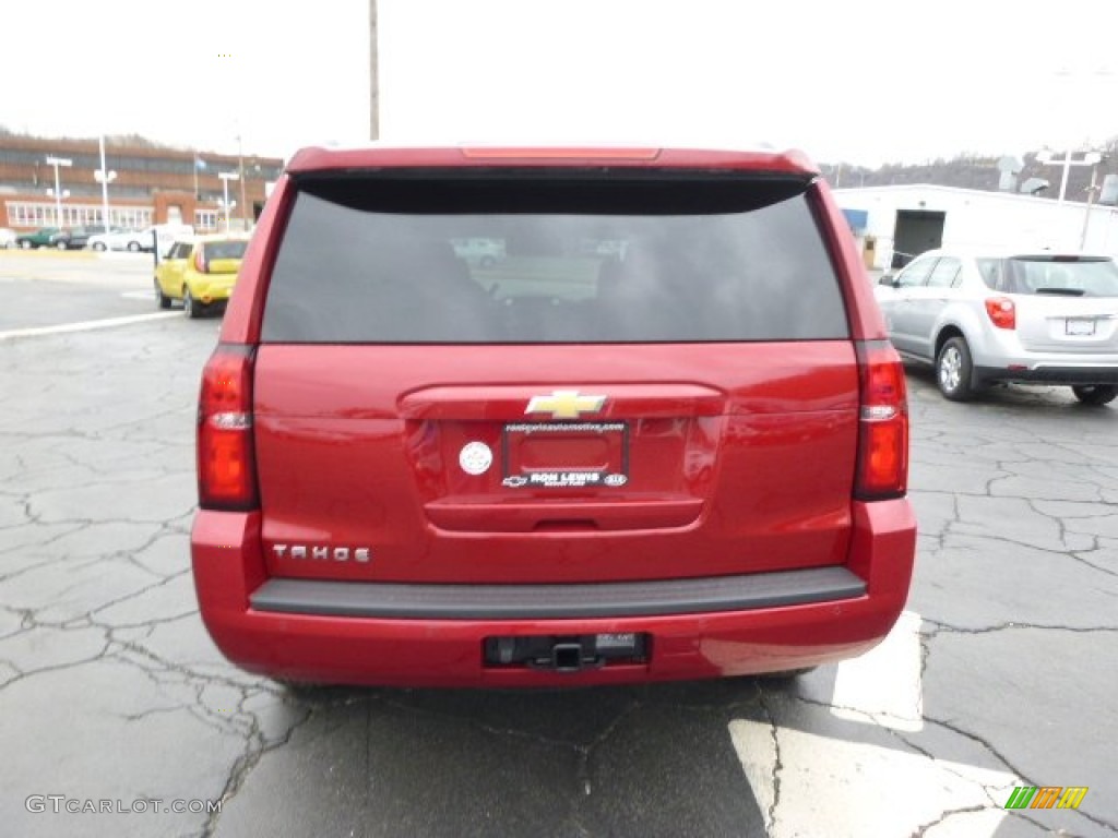 2015 Tahoe LT 4WD - Crystal Red Tintcoat / Cocoa/Dune photo #7