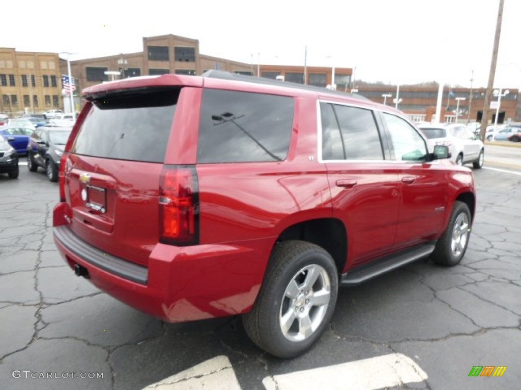 2015 Tahoe LT 4WD - Crystal Red Tintcoat / Cocoa/Dune photo #8