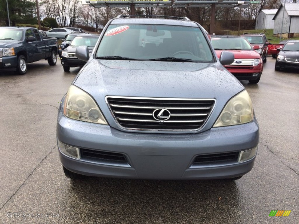 2005 GX 470 - Blue Meridian Pearl / Dark Gray photo #55