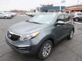 2014 Sage Green Kia Sportage LX  photo #4