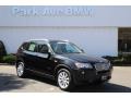 2014 Black Sapphire Metallic BMW X3 xDrive28i  photo #1