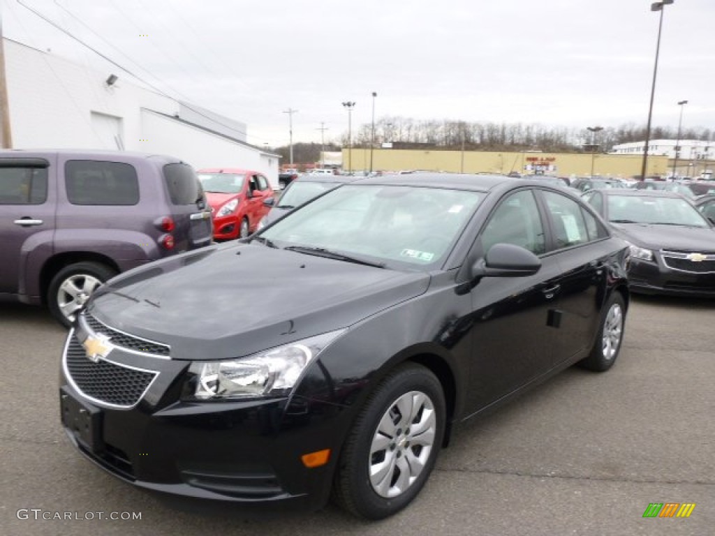 2014 Cruze LS - Black Granite Metallic / Jet Black/Medium Titanium photo #1