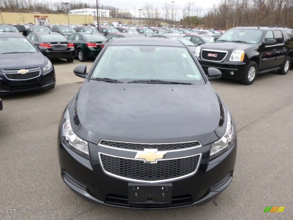 2014 Cruze LS - Black Granite Metallic / Jet Black/Medium Titanium photo #2