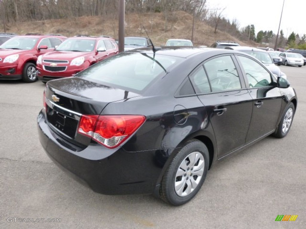 2014 Cruze LS - Black Granite Metallic / Jet Black/Medium Titanium photo #5