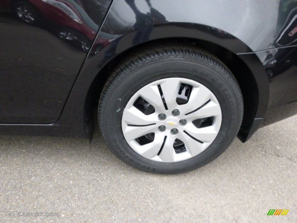 2014 Cruze LS - Black Granite Metallic / Jet Black/Medium Titanium photo #9