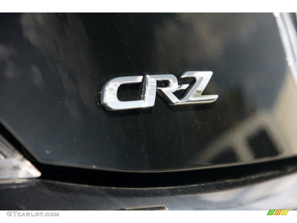 2014 CR-Z Hybrid - Crystal Black Pearl / Black photo #3