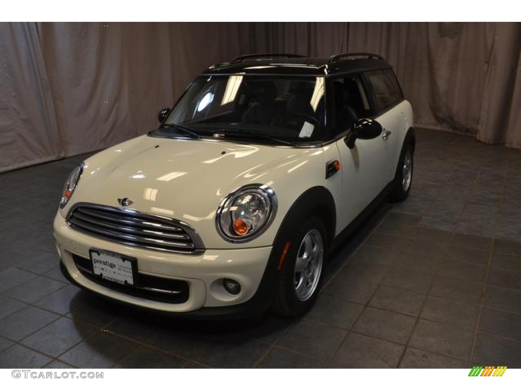 2011 Cooper Clubman - Pepper White / Carbon Black photo #1