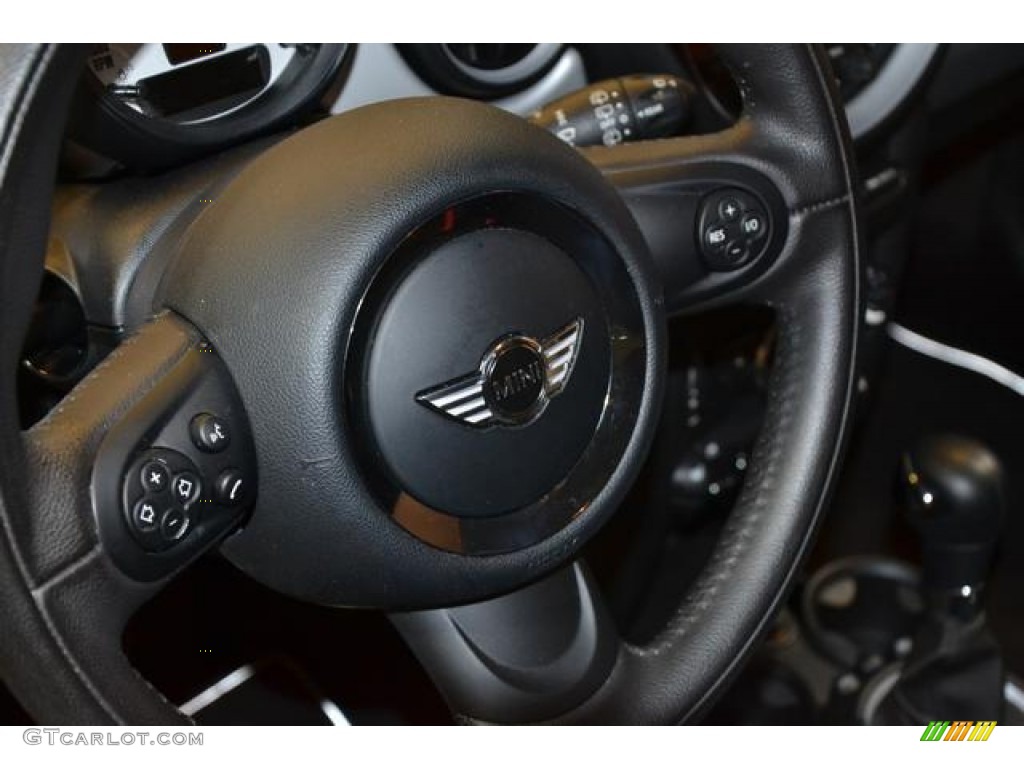 2011 Cooper Clubman - Pepper White / Carbon Black photo #23