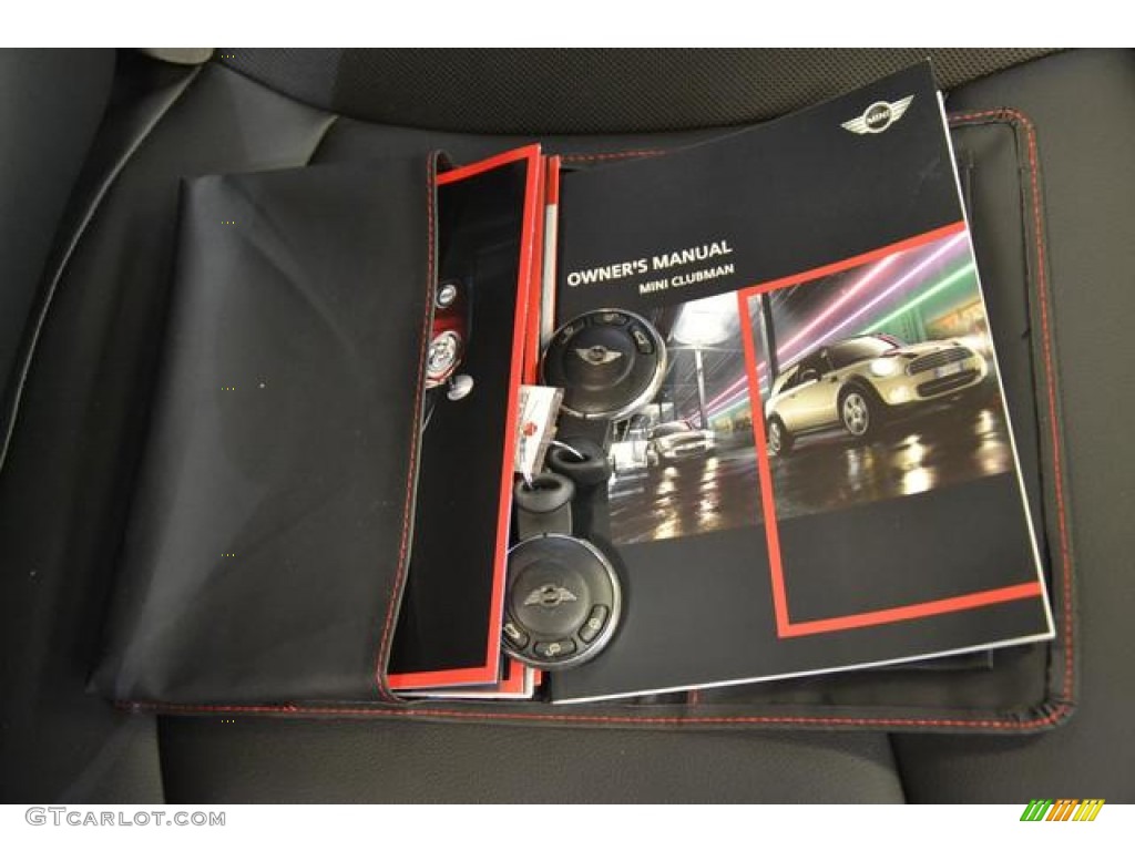 2011 Cooper Clubman - Pepper White / Carbon Black photo #32