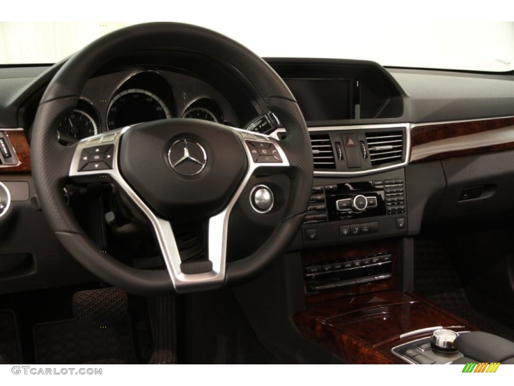 2013 Mercedes-Benz E 350 4Matic Sedan Black Dashboard Photo #92169096