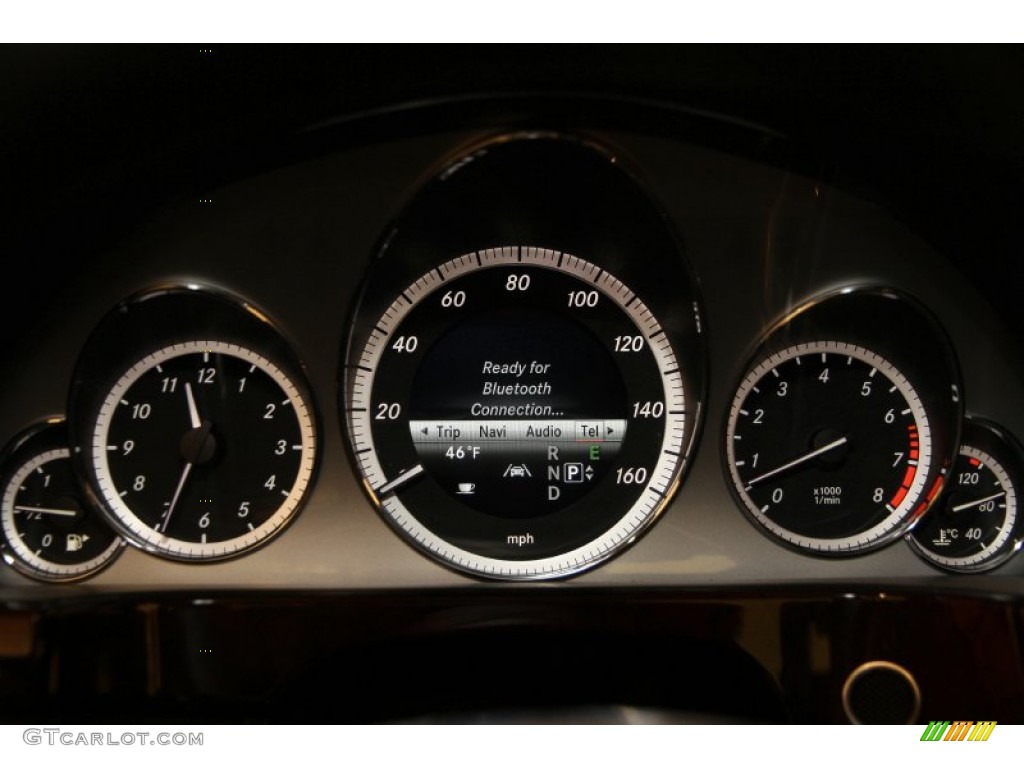 2013 Mercedes-Benz E 350 4Matic Sedan Gauges Photo #92169208