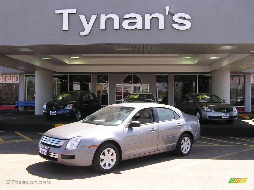 2007 Fusion S - Tungsten Grey Metallic / Camel photo #1