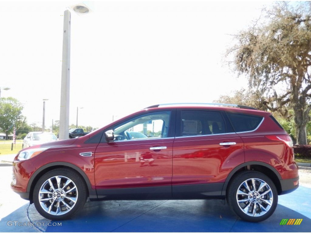 2014 Escape SE 1.6L EcoBoost - Ruby Red / Charcoal Black photo #2