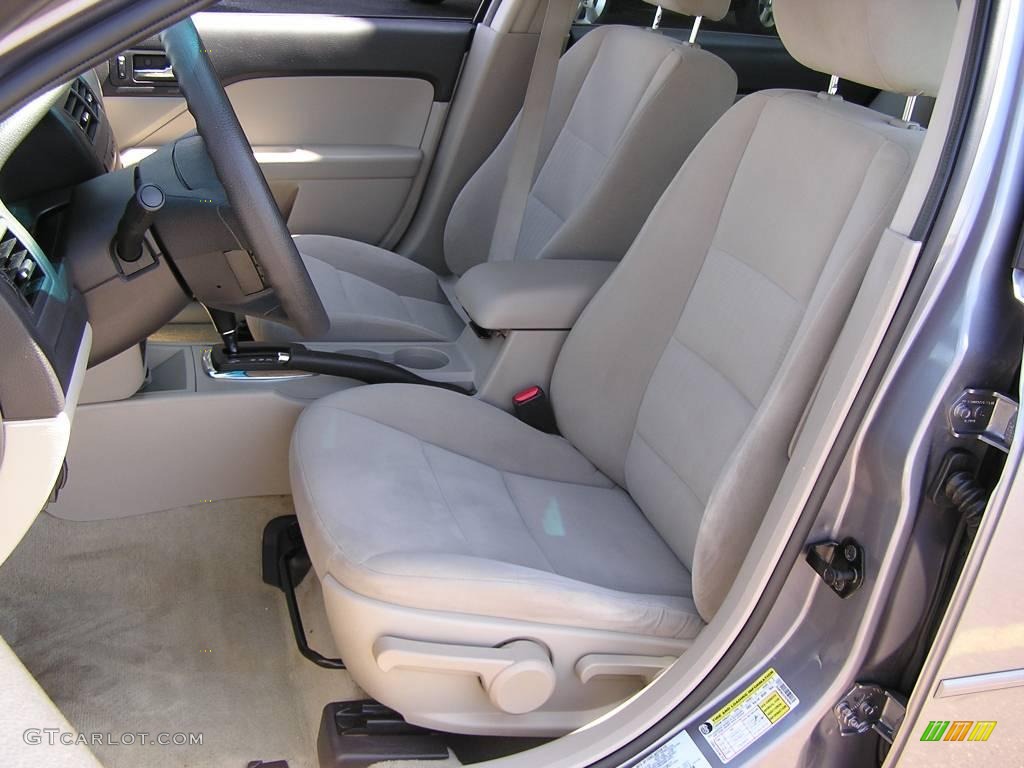 2007 Fusion S - Tungsten Grey Metallic / Camel photo #6
