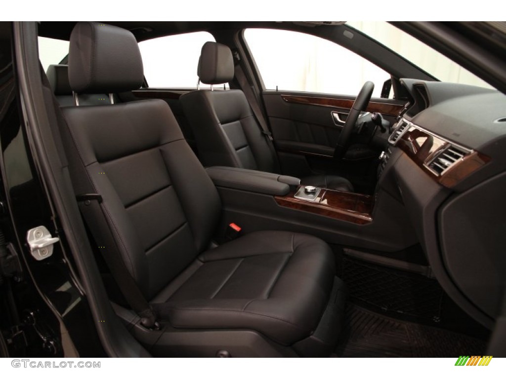 2013 Mercedes-Benz E 350 4Matic Sedan Front Seat Photo #92169622