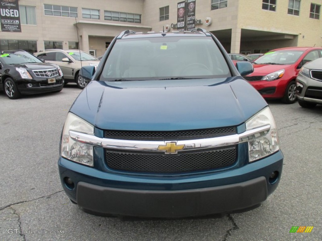 2006 Equinox LT AWD - Bermuda Green Metallic / Light Gray photo #3