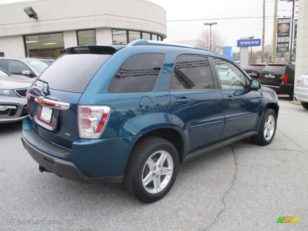 2006 Equinox LT AWD - Bermuda Green Metallic / Light Gray photo #6