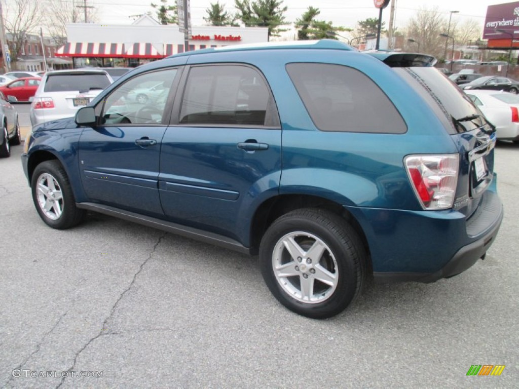 2006 Equinox LT AWD - Bermuda Green Metallic / Light Gray photo #8