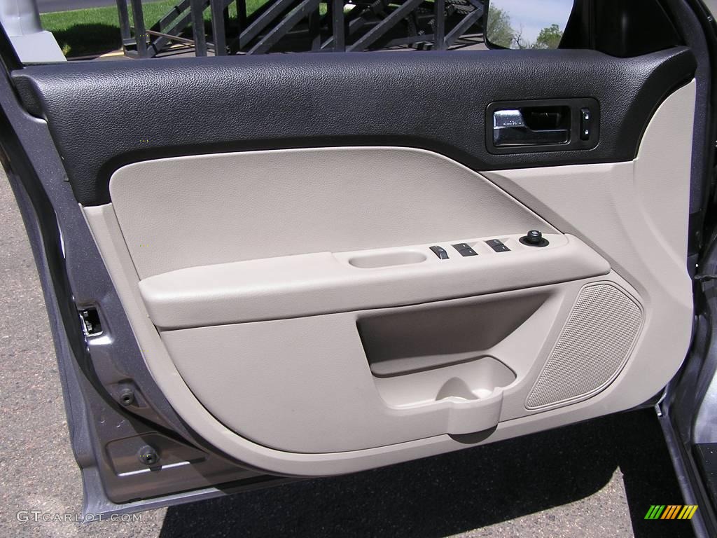 2007 Fusion S - Tungsten Grey Metallic / Camel photo #12