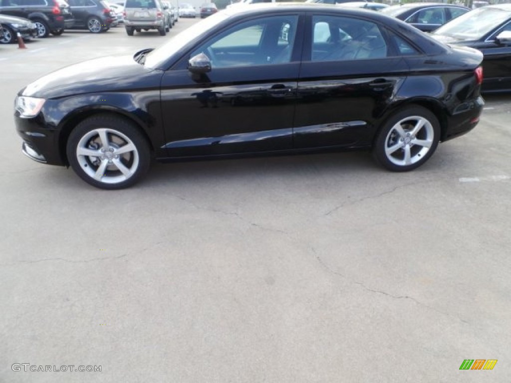 Brilliant Black 2015 Audi A3 2.0 Premium quattro Exterior Photo #92170129