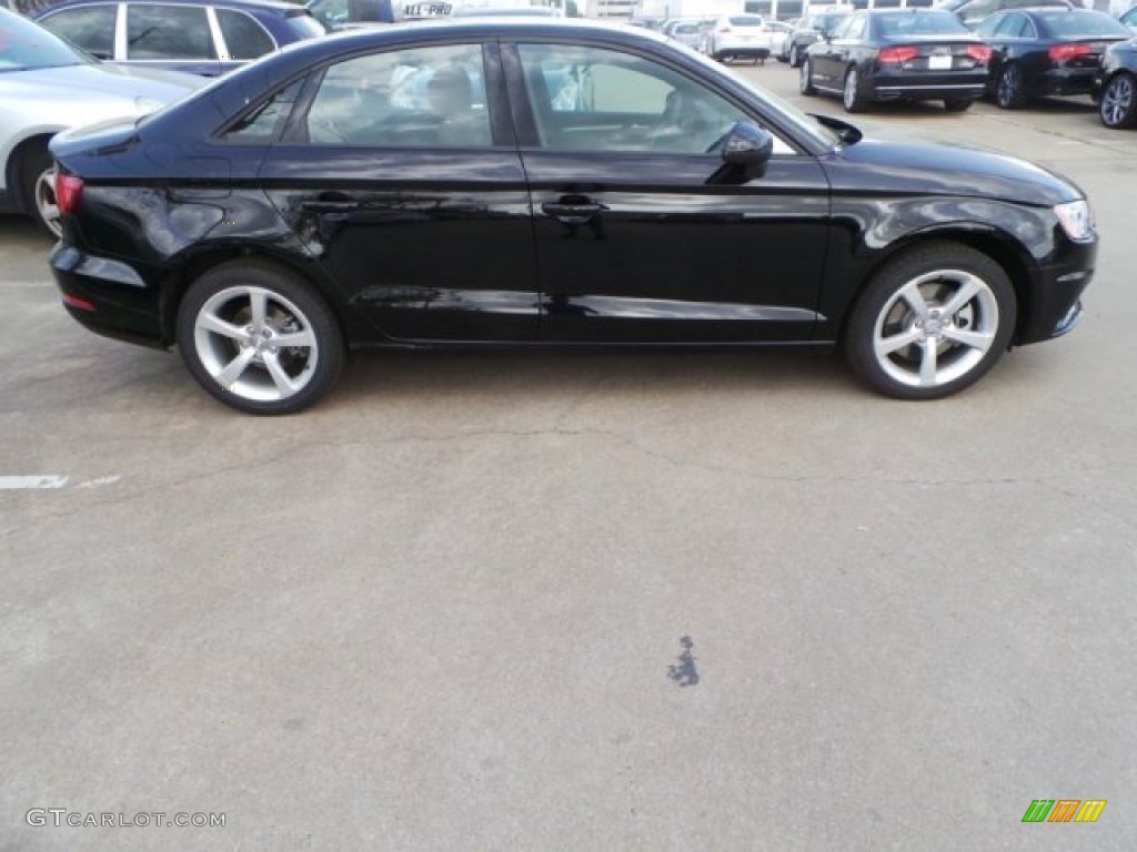 Brilliant Black 2015 Audi A3 2.0 Premium quattro Exterior Photo #92170219