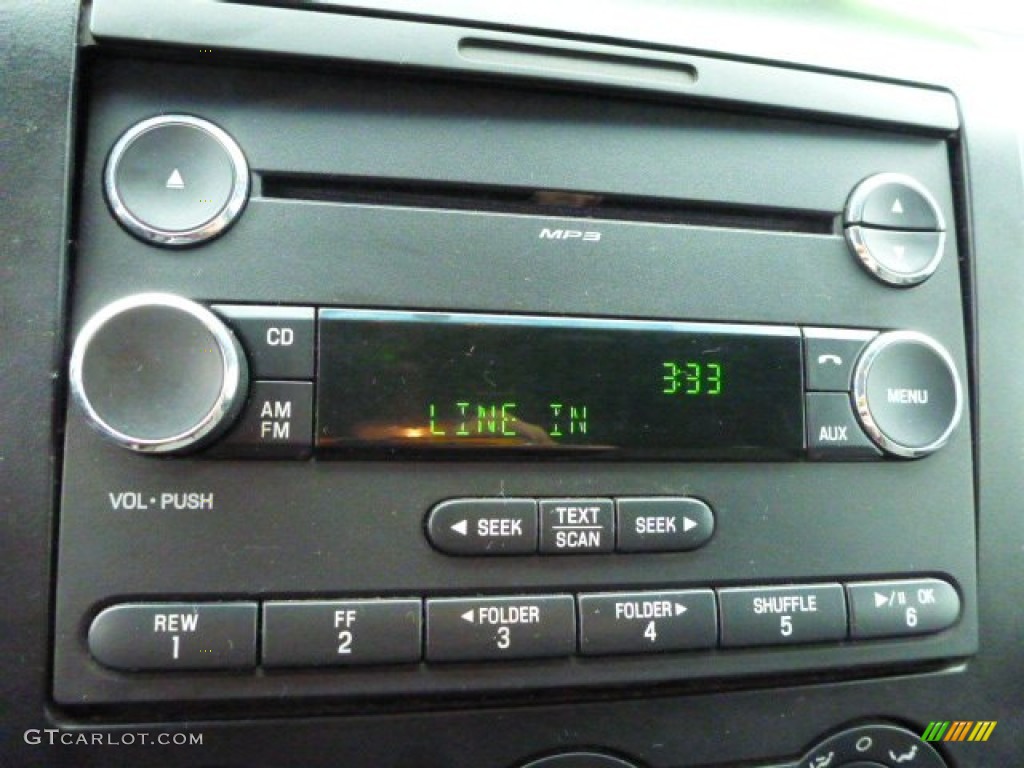 2008 Ford F150 XL SuperCrew 4x4 Audio System Photos