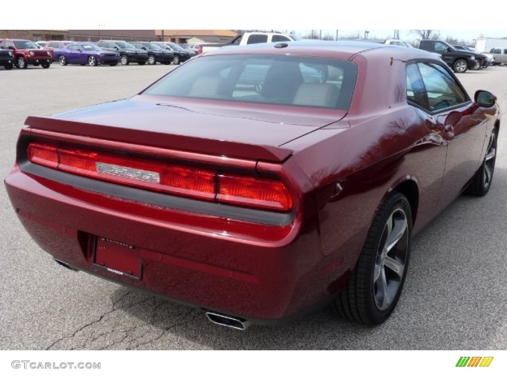 2014 Challenger R/T 100th Anniversary Edition - High Octane Red Pearl / Anniversary Dark Slate Gray/Molten Red photo #4