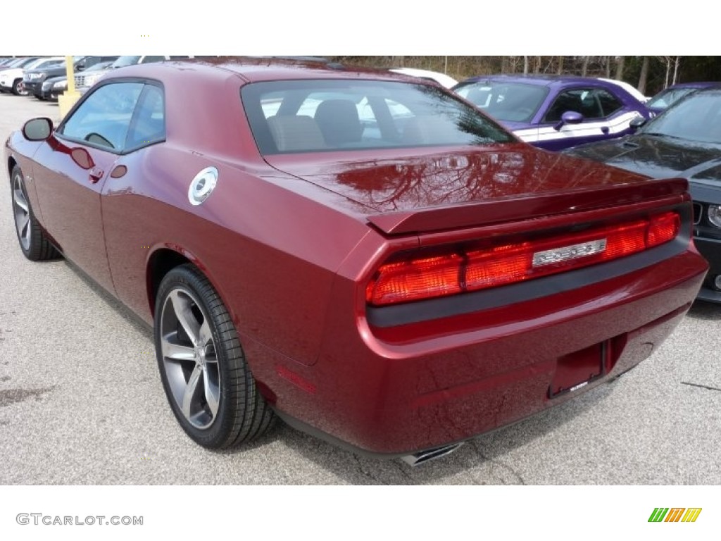 2014 Challenger R/T 100th Anniversary Edition - High Octane Red Pearl / Anniversary Dark Slate Gray/Molten Red photo #5