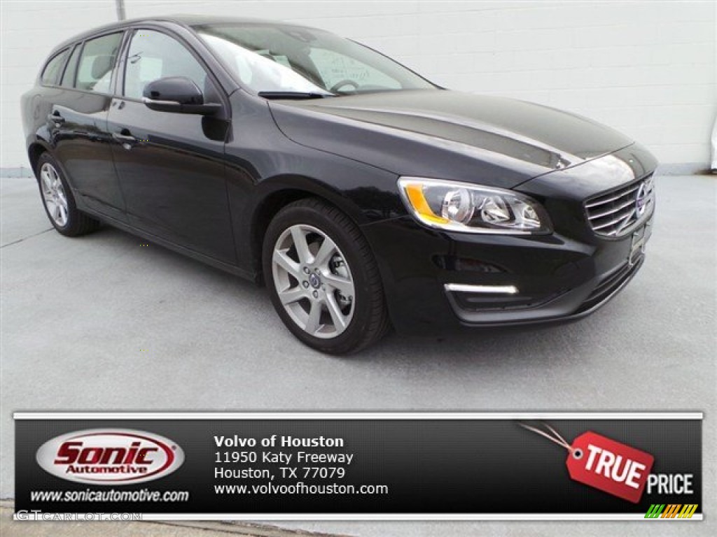 2015 V60 T5 Drive-E - Black Stone / Off-Black photo #1