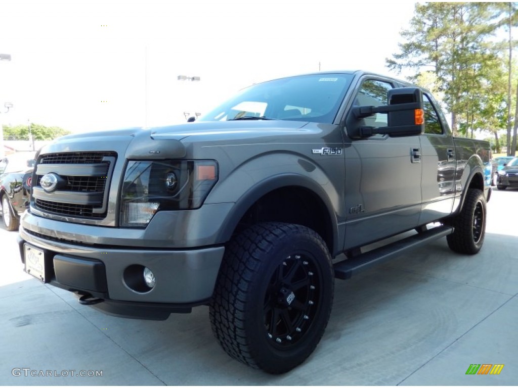 2014 F150 FX4 SuperCrew 4x4 - Sterling Grey / Black photo #1