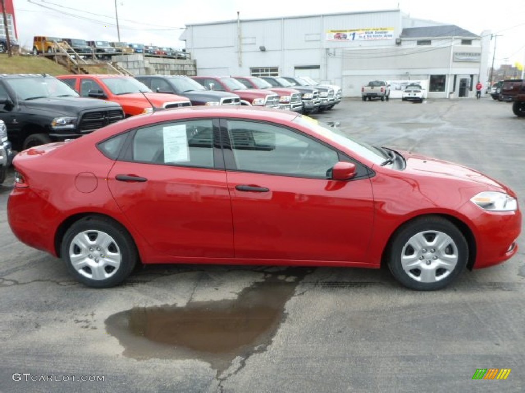 2013 Dart SE - Redline 2-Coat Pearl / Black photo #6